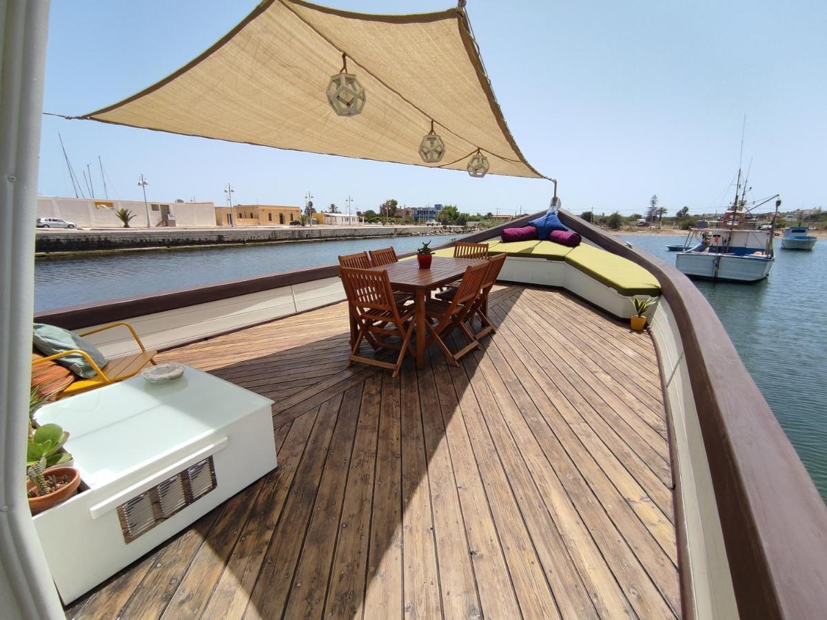 Pillirina House-Boat Hotel Marzamemi Exterior foto
